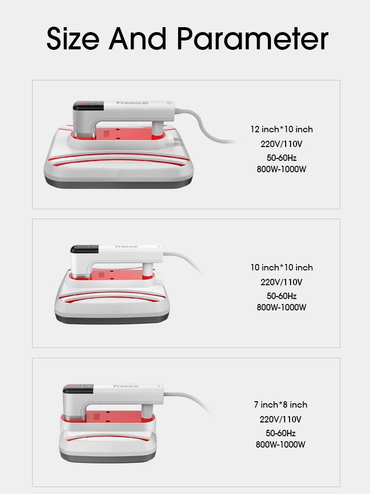 Fressub P0708 ,P1010 ,P1012  T shirt printing machine 